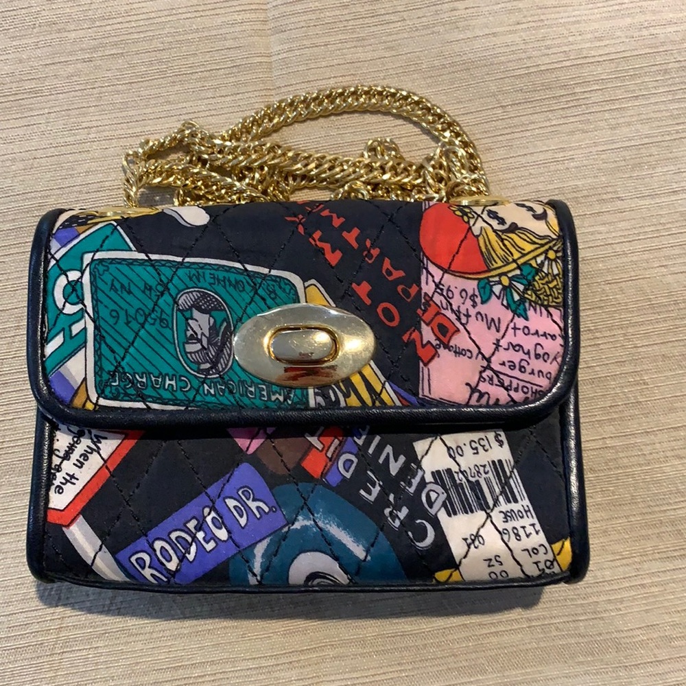 Vintage Nicole Miller Shopaholic Mini Bag (1991)
